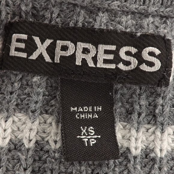 Express Short Sleeve Sweater- Women's XS - Picture 7 of 8
